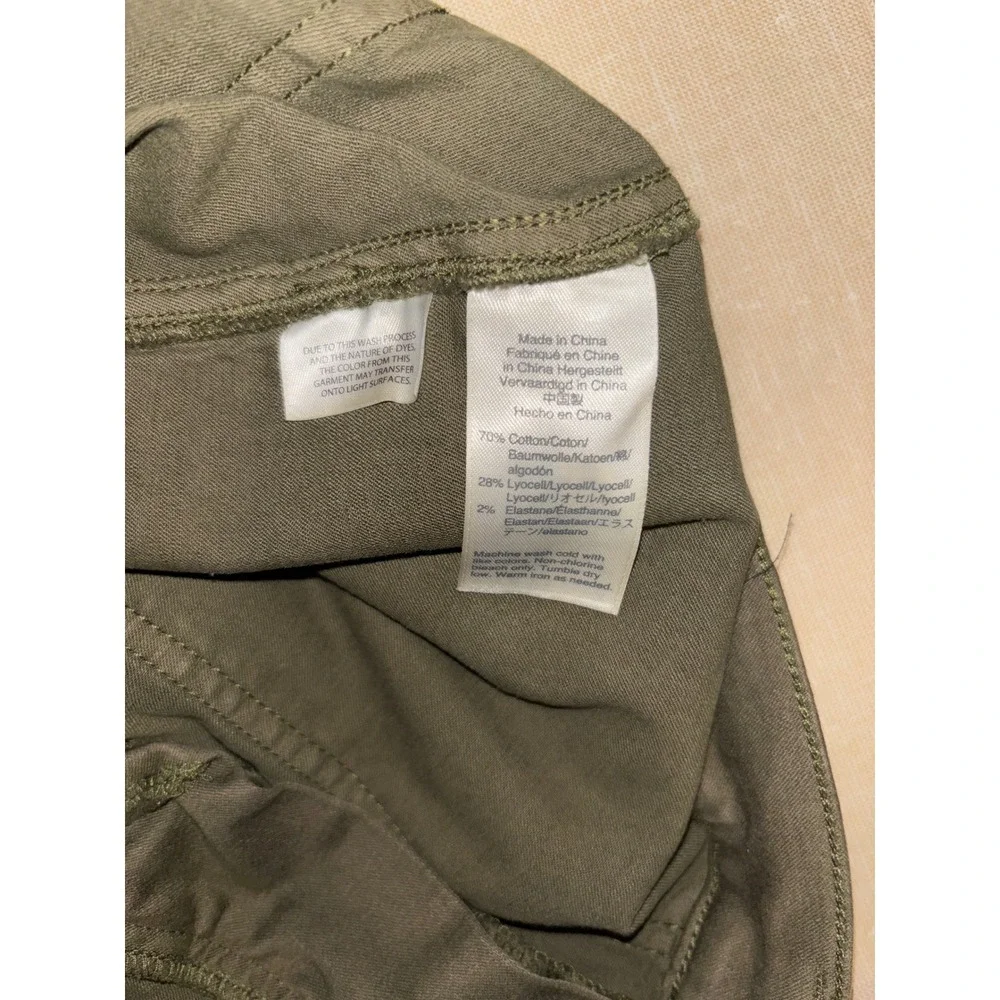 J. Crew Mens Olive Green Vintage‎ Straight Cargo Pants Size 3T